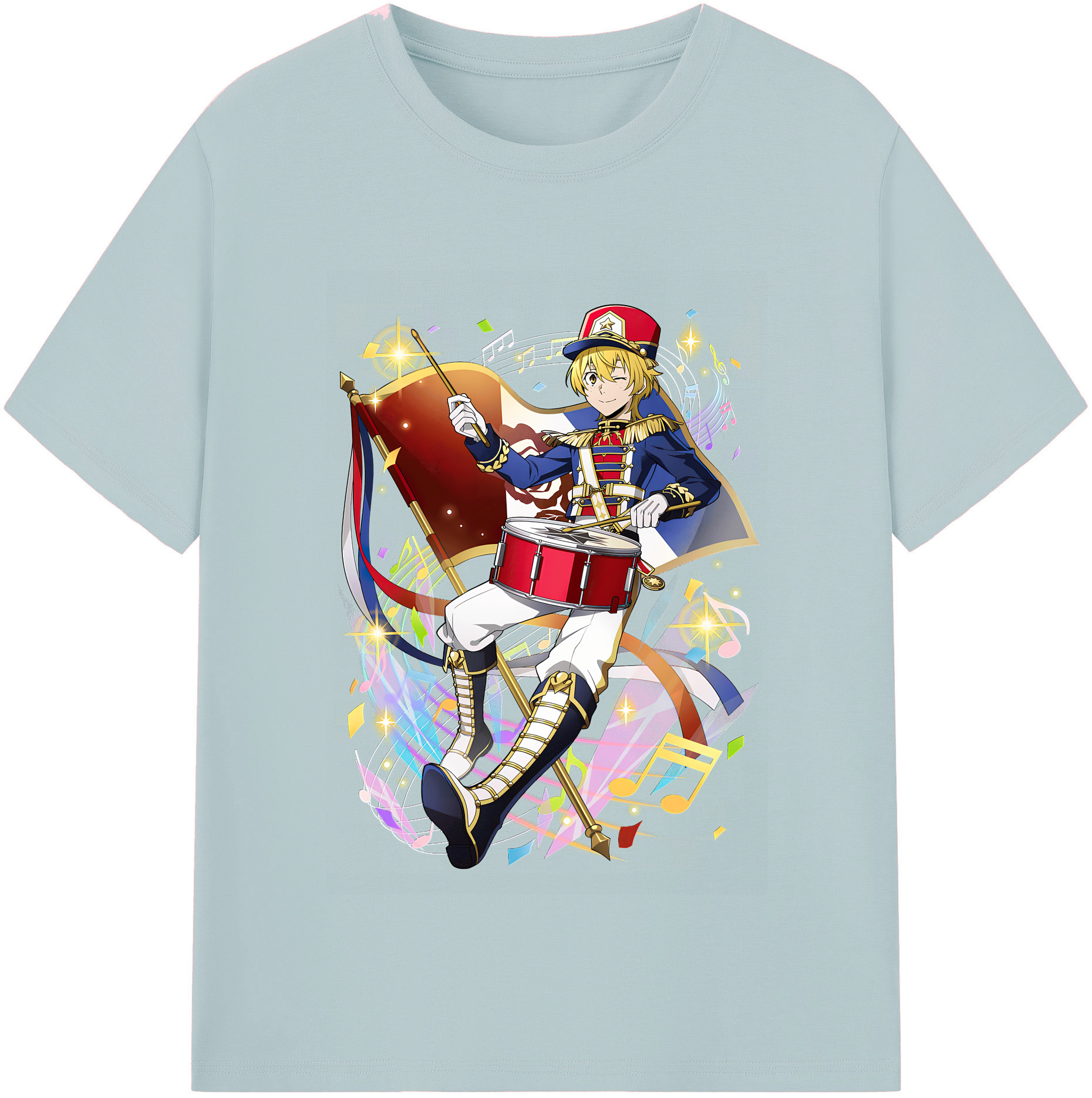 （画像用） 文豪ストレイドッグス Bungo Stray Dogs 綿100％半袖Tシャツ（フロントプリント）